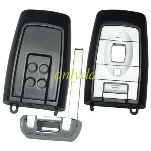 For Rolls-Royce  4 button remote key shell with  blade. Buttons : lock, unlock, trunk,  light