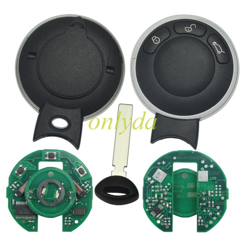 For BMW Mini keyless remote key with 315mhz/868MHZ7945chip,please choose the frequency