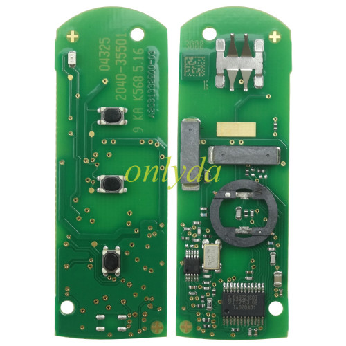OEM Remote for Chevrolet Captiva 2021-2022 Smart models ID46 chip with 433mhz