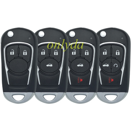 For Chevrolet  modified 2/3/3+1/4+1/remote key blank (pls choose button )