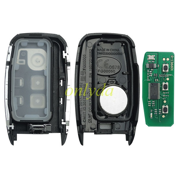for KIA Sorento 2018 Smart Key Remote 3 button remote key with 434mhz with 47 chip              95440-C5600