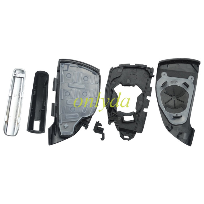 ForChevrolet 2+1/3+1/4+1/5+1 button remote key  shell with cross badge (please choose button)