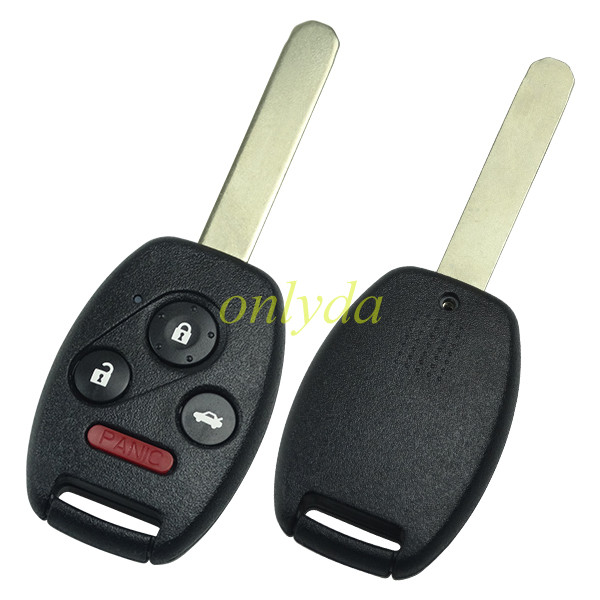 For Honda 3+1button remote key with 313.8mhz FCCID:KR55WK49308