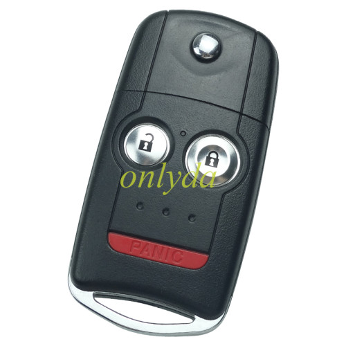 original Acura 2+1 Button remote key with 313.8mhz with 46 chip