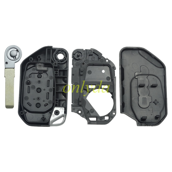 2018-2021 For Jeep Wrangler / 2+1 Button Smart Flip Key 433.92MHz ASK PCF7939M / HITAG AES / 4A CHIP PN: 68416782AA /  FCC ID: OHT1130261