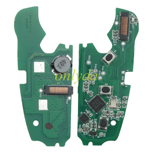 For Audi Q3remote key keyless ID48 chip 315MH/434mhz  8XO837220D