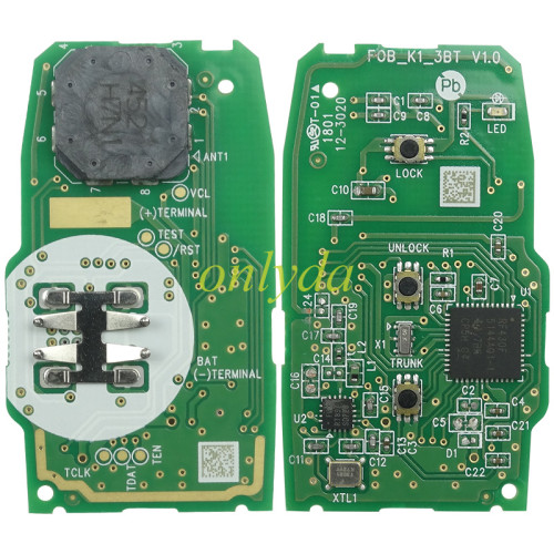 For  for Kia río STONIC 2017+ OEM PCB +aftermarket shell 433MHz  8A Smart Key  FCCID：95440-H8100