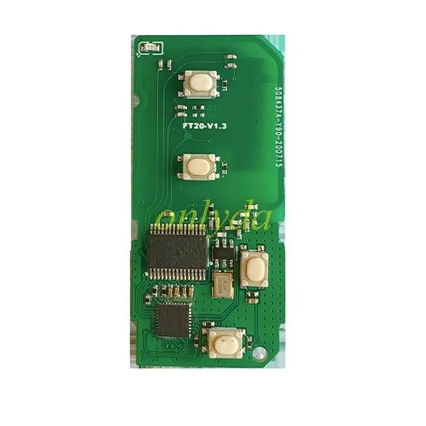 For Toyota/corona/Prodo/Lexus Smart Key 4D FT20-0140B 315MHz/312-314mhz/433-434mhz