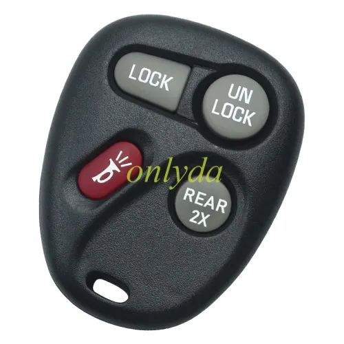 For GM Buick 3+1 Button key blank with battery part