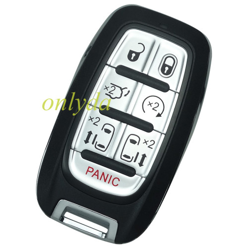For 7 Button  keyless  remote key with 434mhz with Hitag-AES (4A chip) FCCID:M3N-97395900   P/N:68217832AC, 68217832AB                    2017-2020 HRYSLER PACIFICA
