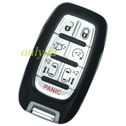 For 7 Button  keyless  remote key with 434mhz with Hitag-AES (4A chip) FCCID:M3N-97395900   P/N:68217832AC, 68217832AB                    2017-2020 HRYSLER PACIFICA
