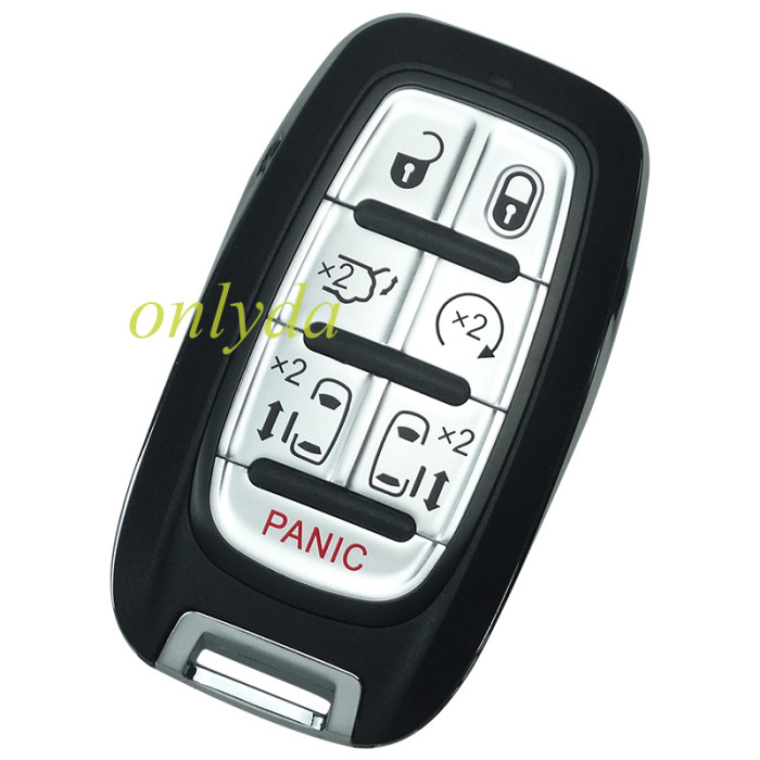 For 7 Button  keyless  remote key with 434mhz with Hitag-AES (4A chip) FCCID:M3N-97395900   P/N:68217832AC, 68217832AB                    2017-2020 HRYSLER PACIFICA