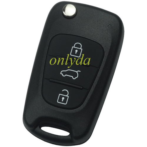 for hyundai IX35 3 Button remote key with 433mhz FSK