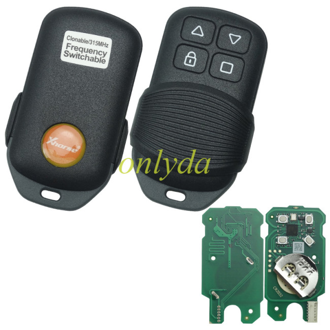 Xhorser vvdi remote model XKGHG1EN