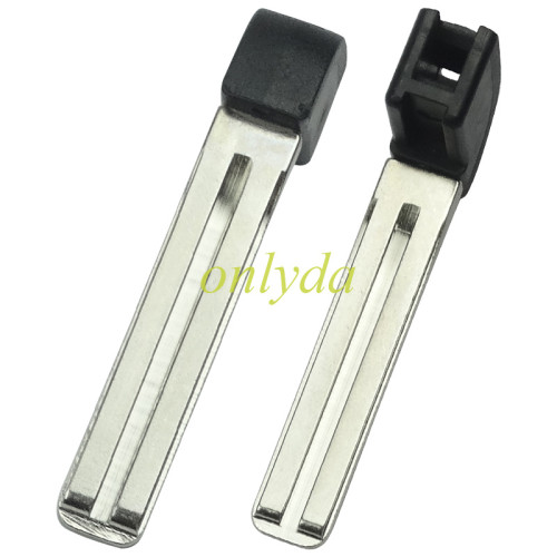 For Toyota emmergency key blade double sided groove