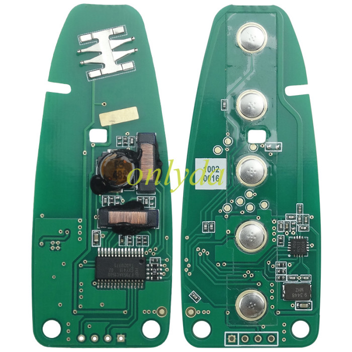For 5 button remote key with PCF7953 AC1500 chip-315mhz  ASK model(FCCID-M3N5WY8609 Smart Key Remote Key Ford Escape Titanium Focus)