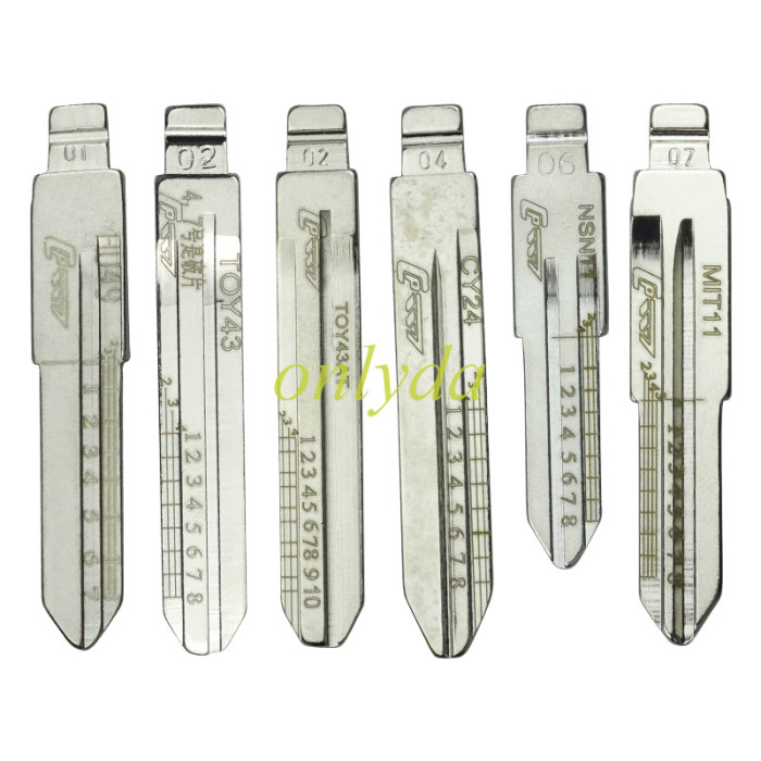 xhorse vvdi keydiy blade models 35 kinds, 5pcs of each