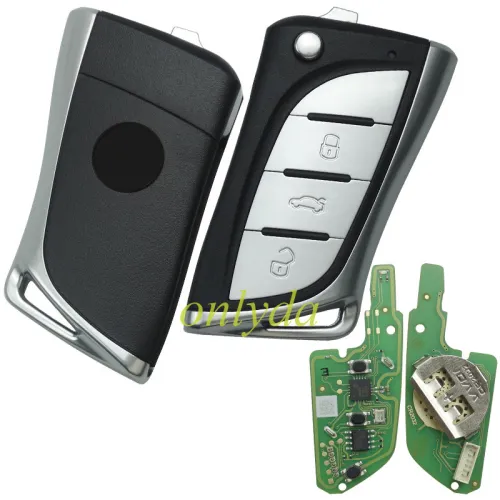 Xhorse XKLEX0EN wired remote lexus 3 button key