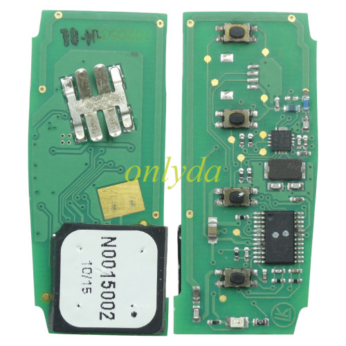 Original GWM  Great Wall  Haval H8 H9 smart car key 4 button remote  with trunk + Panic ASK with 434MHZ, with Type 46 chip  S/N:2202009160458