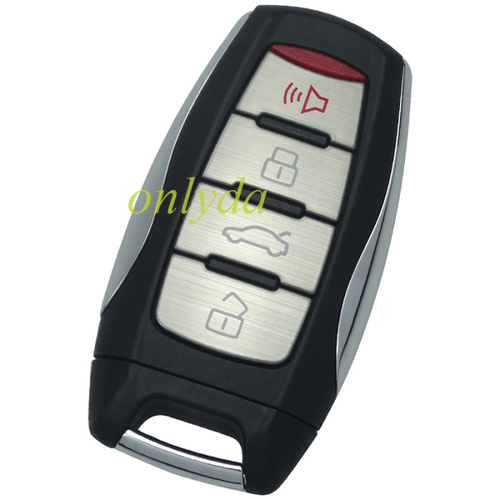 Original GWM  Great Wall  Haval H8 H9 smart car key 4 button remote  with trunk + Panic ASK with 434MHZ, with Type 46 chip  S/N:2202009160458