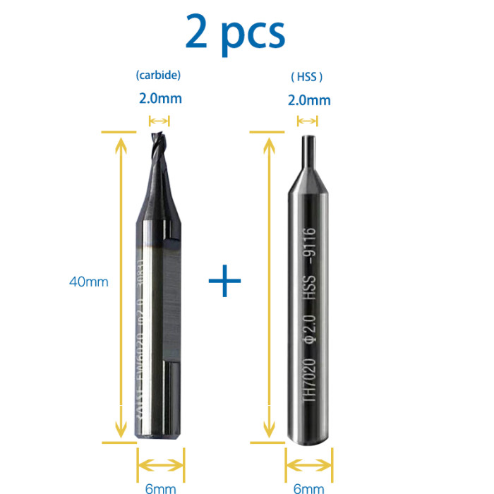 Key Cutter Carbide Milling Cutters Probe For Nickel Silver key on SILCA JMA Keyline Key Duplicator Key Copy Machine Locksmith Tools
