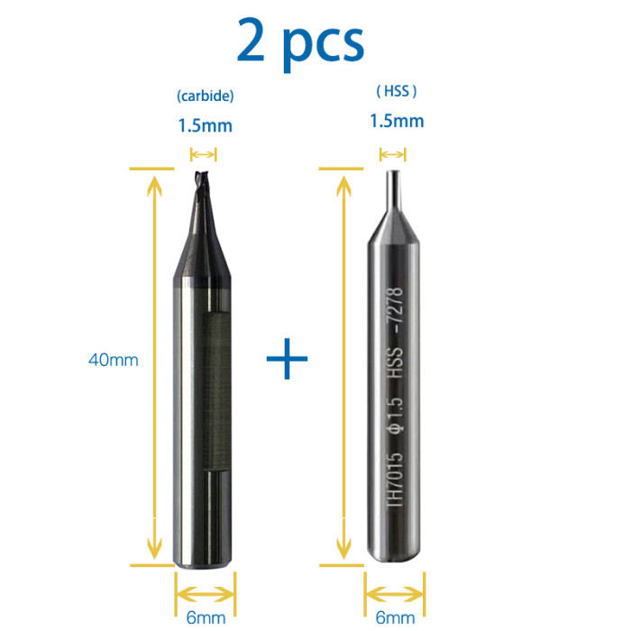 Key Cutter Carbide Milling Cutters Probe For Nickel Silver key on SILCA JMA Keyline Key Duplicator Key Copy Machine Locksmith Tools