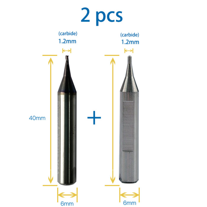 Key Cutter Carbide Milling Cutters Probe For Nickel Silver key on SILCA JMA Keyline Key Duplicator Key Copy Machine Locksmith Tools