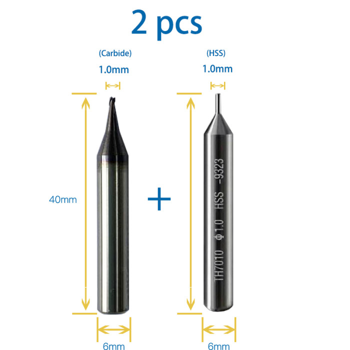 Key Cutter Carbide Milling Cutters Probe For Nickel Silver key on SILCA JMA Keyline Key Duplicator Key Copy Machine Locksmith Tools