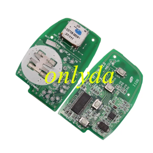 For 3 button remote smart cand (HITAG3）unlock  F2951X0700   with 433MHz,please choose which one do you need ?