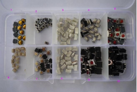 muti-function remote key button, such as honda,toyota,audi,peugeot etc,PCB button we design into 10 series, each series we put 20pcs button ,it is easy for locksmith engineer to use.