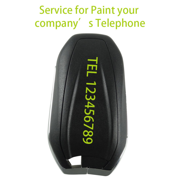 Service Paint your company’s Telephone on the key shell