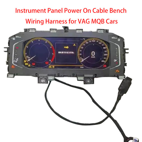 For VAG for VW MQB Car Dashboard Test Bench Wiring Harness Instrument Panel Power On Boot Cable
