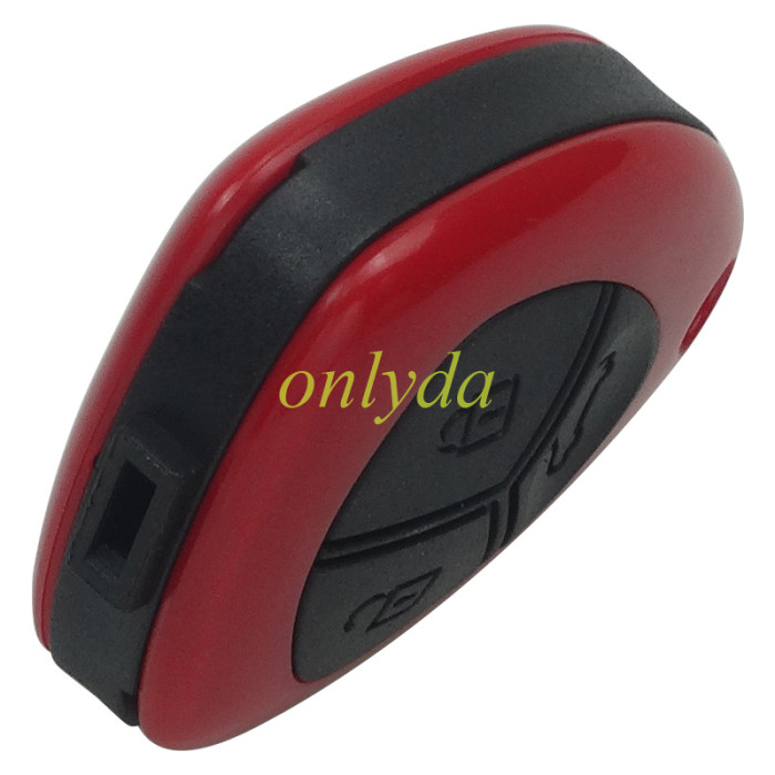 For Ferrari style 3 button remote key for KDX2 and KD MAX to produce any model  remote . with blade hole