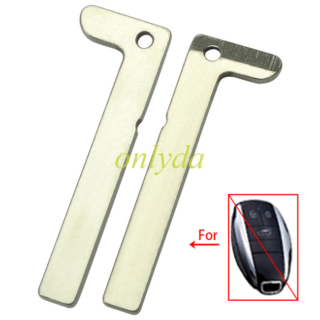 For Bentley emergency key blade