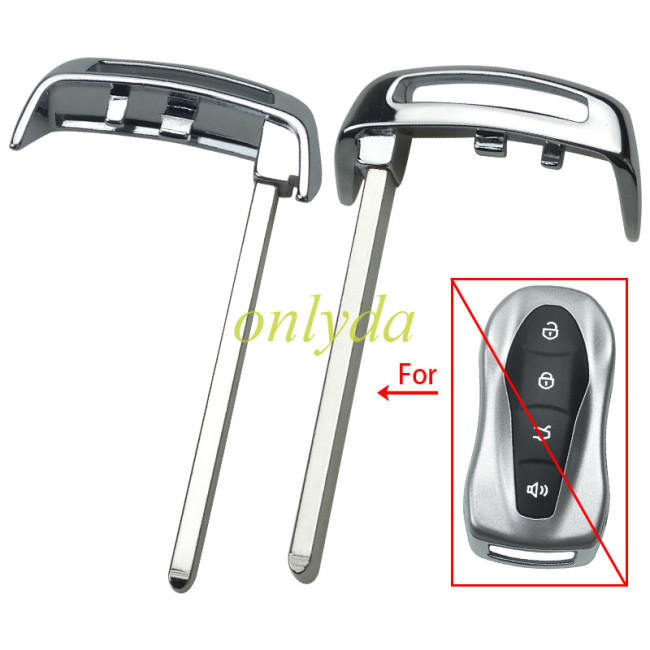 For Geely emergency key blade