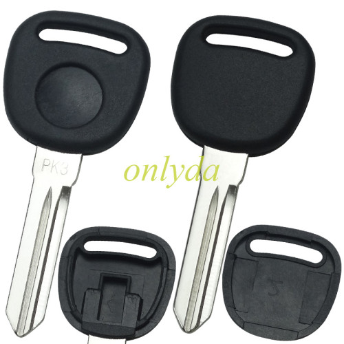For GM transponder key shell with badge