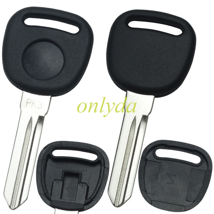 For GM transponder key shell with badge