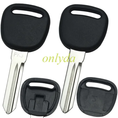 For GM transponder key shell without badge