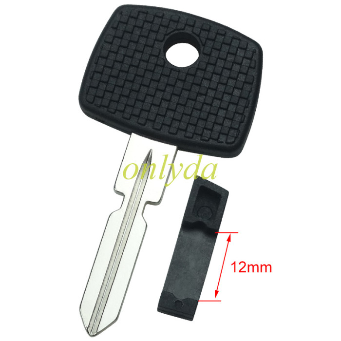 For Benz key shell with 4 track blade without badge