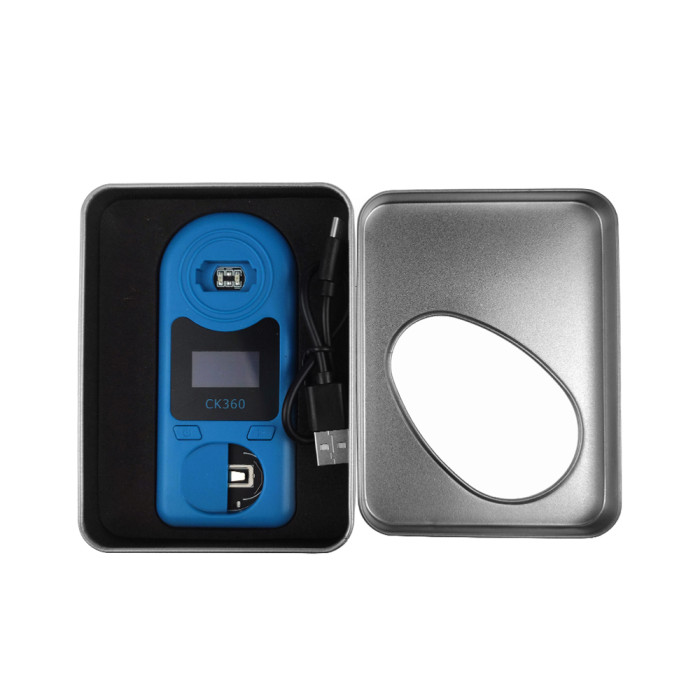 CK360 Auto Key Frequency Detector Easy Check Remote Control Key Tester for Frequency 315Mhz-868Mhz & Key Chip & Battery