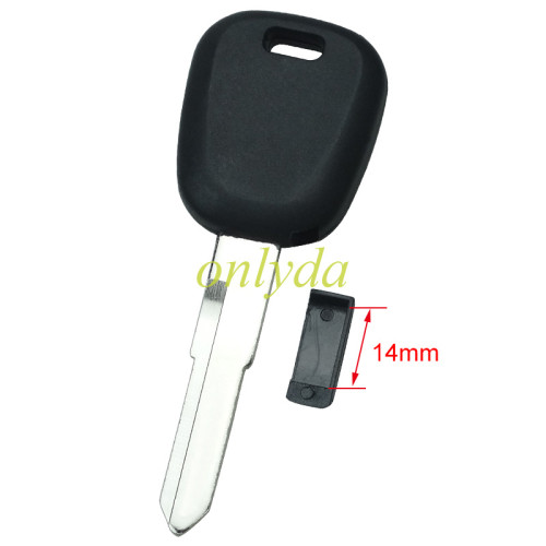 For SUZUKI Transponder Key blank with badge