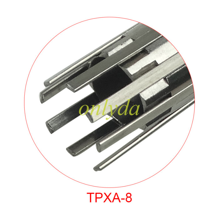 Tubular locksmith tools 8pins lock pick opener key tubular machines,please choose the size