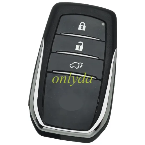 For Toyota Fortuner original 3 button remote key with 433 mhz with Toyota H chip