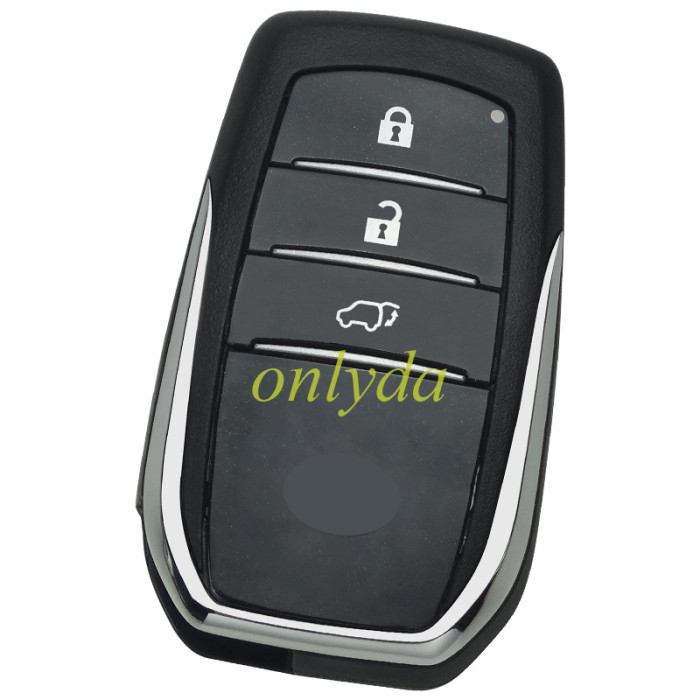 For Toyota Fortuner original 3 button remote key with 433 mhz with Toyota H chip