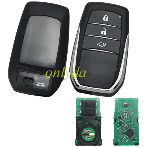 For Toyota Fortuner original 3 button remote key with 433 mhz with Toyota H chip