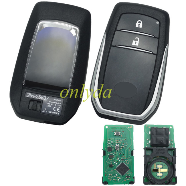 For Toyota (FN)INNOVA original 2 button remote key with   433mhz