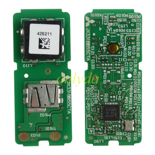 For  Yamaha 1 button remote key With 433.92mhz