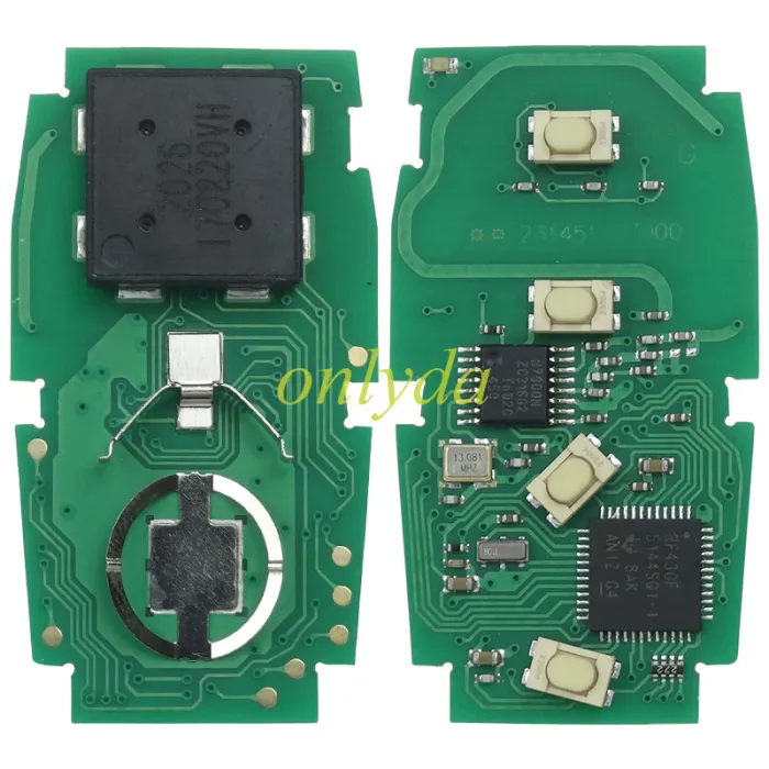For Subaru 3/4 button Keyless remote key with 434mhz with 8A chip  board #7000  FCC:HYQ14AHK, PLS choose the button