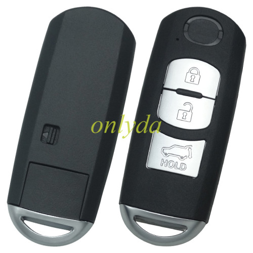 For Mazda 3 button remote key with 433.92mhz FSK  with PCF7953P/HITAG Pro /49 chip for mazda CX5  : SKE13E-02