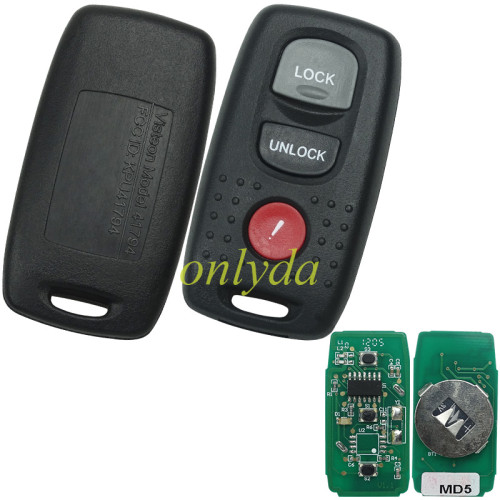 For Mazda 5 3 button remote key  with 313.8MHZ   KPU41846　